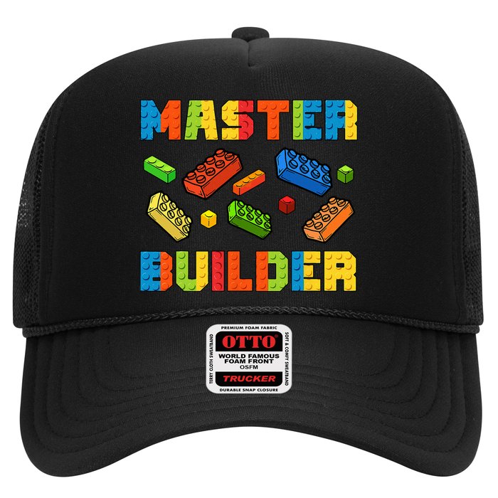 Brick Builder Building Blocks Brick Master Builder Hat