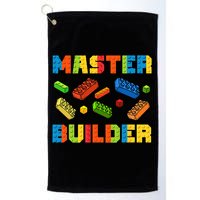 Brick Builder Building Blocks Brick Master Builder Golf Towel
