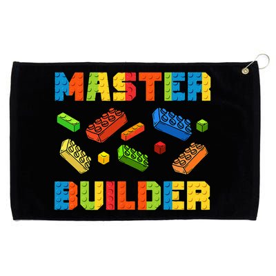 Brick Builder Building Blocks Brick Master Builder Grommeted Golf Towel