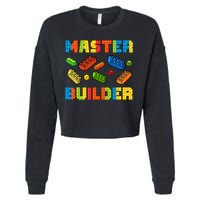 Brick Builder Building Blocks Brick Master Builder Cropped Pullover Crew
