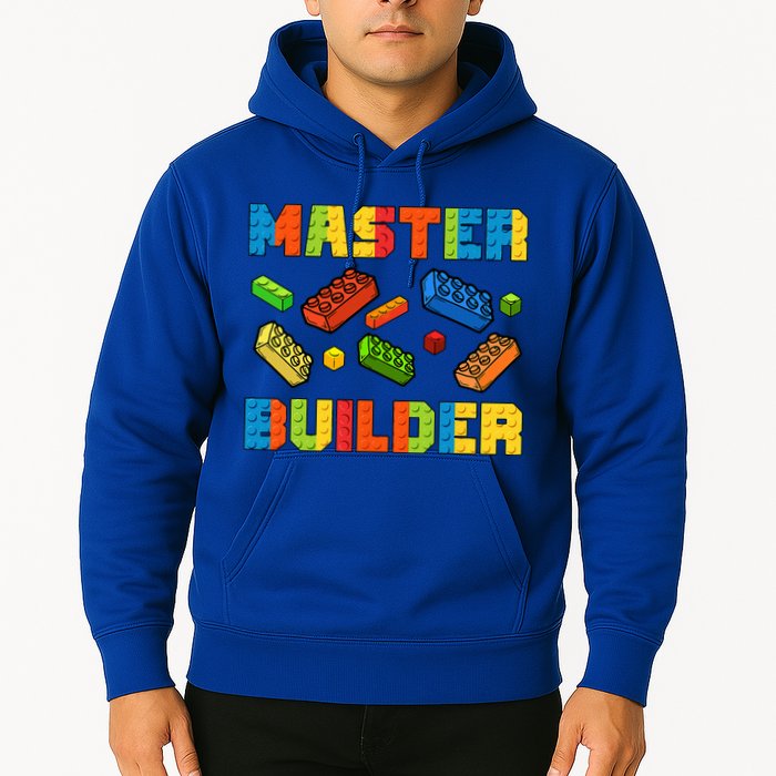 Brick Builder Building Blocks Brick Master Builder Hoodie