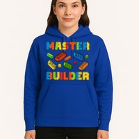 Brick Builder Building Blocks Brick Master Builder Hoodie