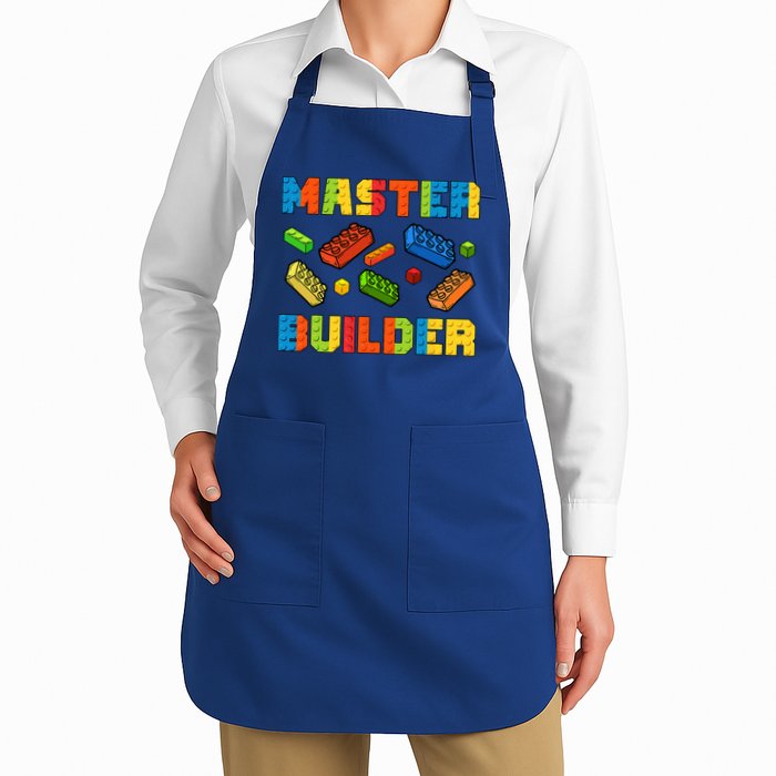 Brick Builder Building Blocks Brick Master Builder Apron