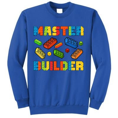 Brick Builder Building Blocks Brick Master Builder Sweatshirt