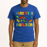 Brick Builder Building Blocks Brick Master Builder Tall T-Shirt