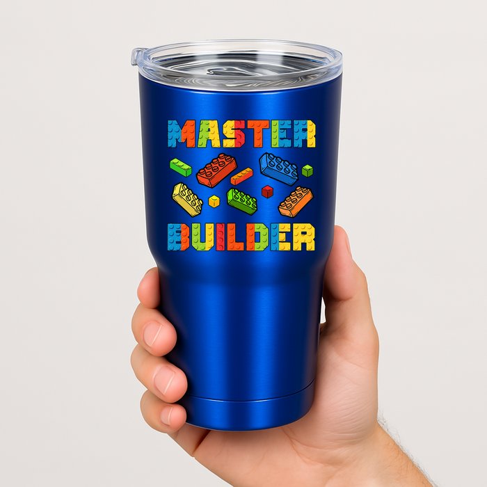 Brick Builder Building Blocks Brick Master Builder Tumbler