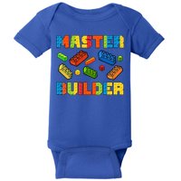 Brick Builder Building Blocks Brick Master Builder Baby Bodysuit