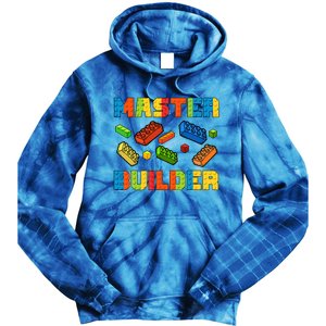 Brick Builder Building Blocks Brick Master Builder Tie Dye Hoodie