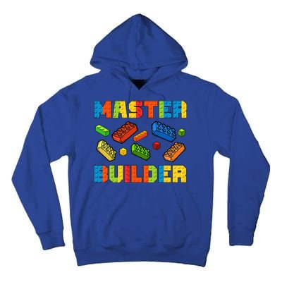 Brick Builder Building Blocks Brick Master Builder Tall Hoodie
