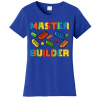 Brick Builder Building Blocks Brick Master Builder Women's T-Shirt