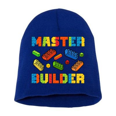Brick Builder Building Blocks Brick Master Builder Short Acrylic Beanie