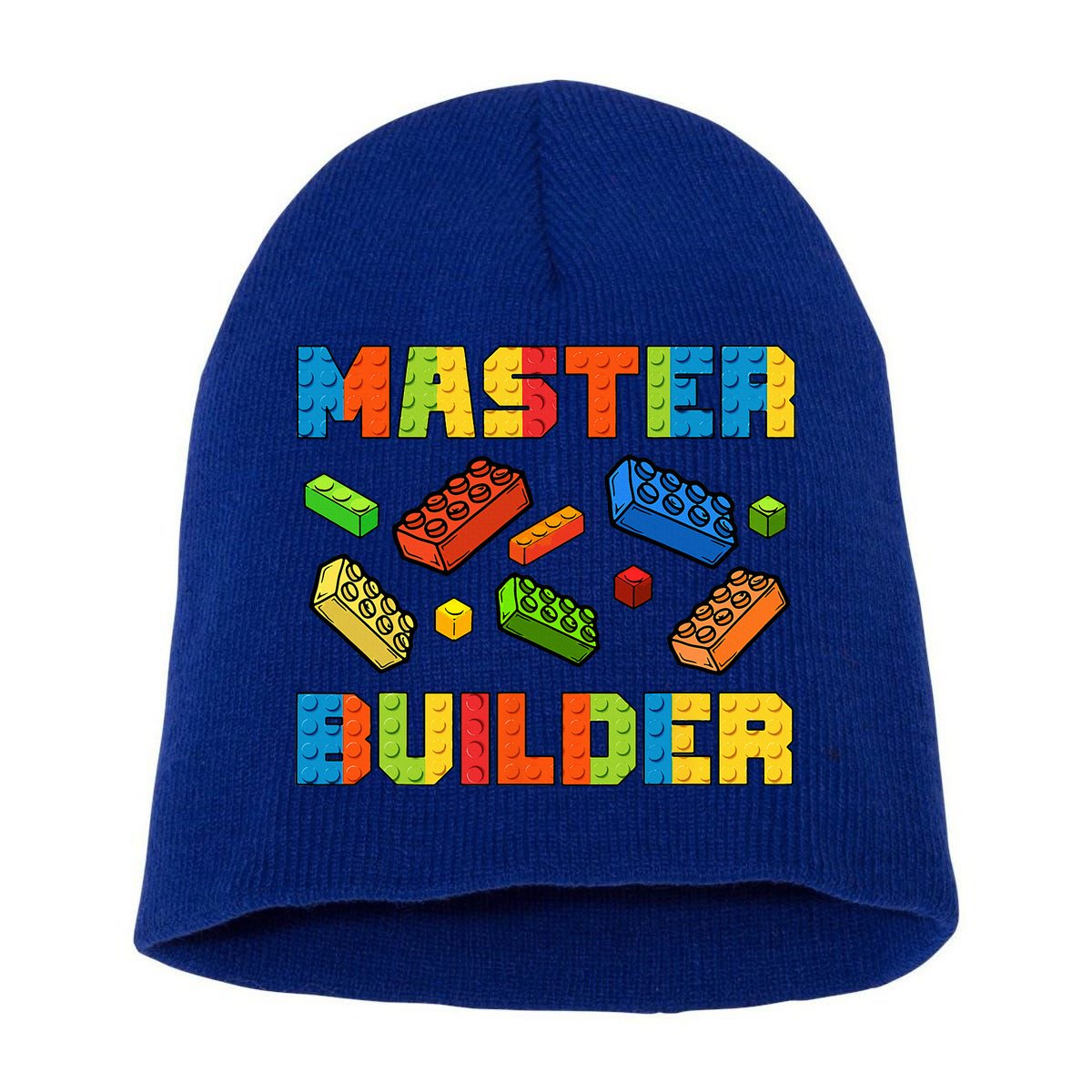Brick Builder Building Blocks Brick Master Builder Short Acrylic Beanie