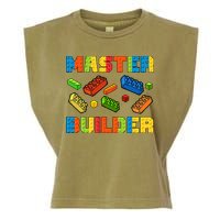 Brick Builder Building Blocks Brick Master Builder Garment-Dyed Women's Muscle Tee