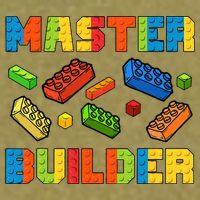 Brick Builder Building Blocks Brick Master Builder Garment-Dyed Women's Muscle Tee