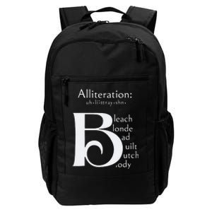 Bleach Blonde Bad Built Butch Body Daily Commute Backpack