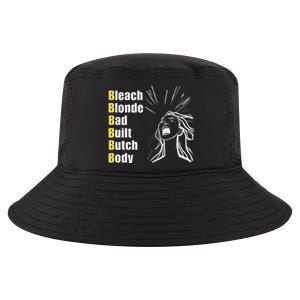 Bleach Blonde Bad Built Butch Body Cool Comfort Performance Bucket Hat