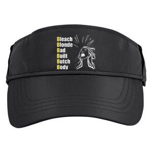 Bleach Blonde Bad Built Butch Body Adult Drive Performance Visor