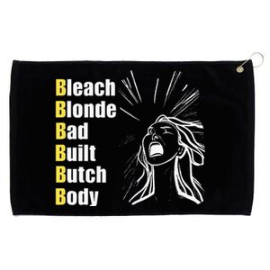 Bleach Blonde Bad Built Butch Body Grommeted Golf Towel