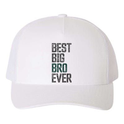 Best Big Brother Bro Ever Funny Big Bro Sibling Big Brother Yupoong Adult 5-Panel Trucker Hat