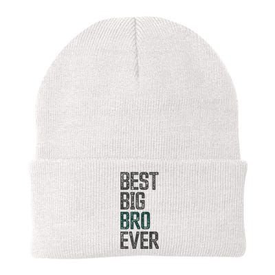 Best Big Brother Bro Ever Funny Big Bro Sibling Big Brother Knit Cap Winter Beanie