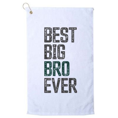 Best Big Brother Bro Ever Funny Big Bro Sibling Big Brother Golf Towel