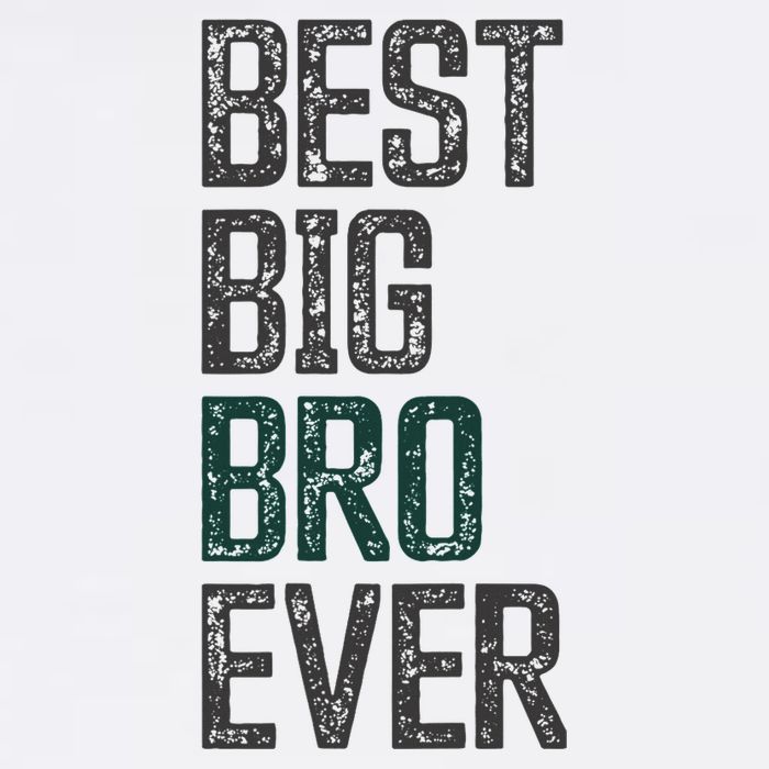 Best Big Brother Bro Ever Funny Big Bro Sibling Big Brother Women's V-Neck T-Shirt