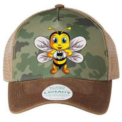 Bee Bumble Bee Legacy Tie Dye Trucker Hat