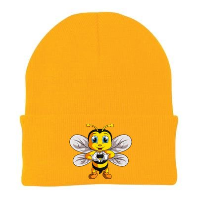 Bee Bumble Bee Knit Cap Winter Beanie