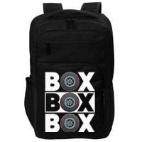 Box Box Box F1 Drag Racing Race Drifting Fast Cars Impact Tech Backpack