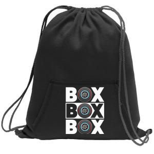 Box Box Box F1 Drag Racing Race Drifting Fast Cars Sweatshirt Cinch Pack Bag