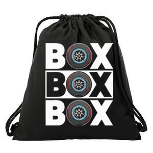 Box Box Box F1 Drag Racing Race Drifting Fast Cars Drawstring Bag