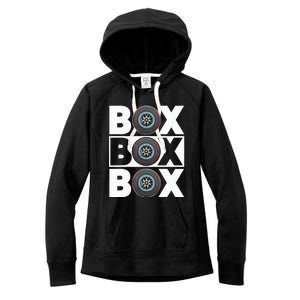 Box Box Box F1 Drag Racing Race Drifting Fast Cars Women's Fleece Hoodie