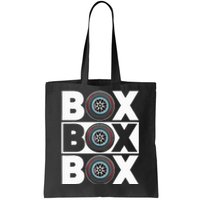 Box Box Box F1 Drag Racing Race Drifting Fast Cars Tote Bag