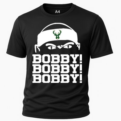 Bobby Bobby Bobby Milwaukee Basketball Cooling Performance Crew T-Shirt