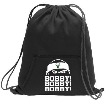 Bobby Bobby Bobby Milwaukee Basketball Sweatshirt Cinch Pack Bag