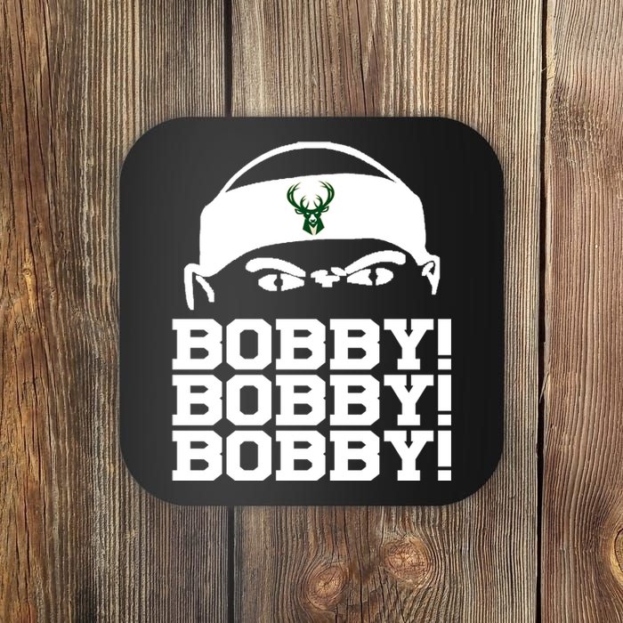 Bobby Bobby Bobby Milwaukee Basketball Coaster