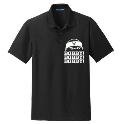 Bobby Bobby Bobby Milwaukee Basketball Dry Zone Grid Polo