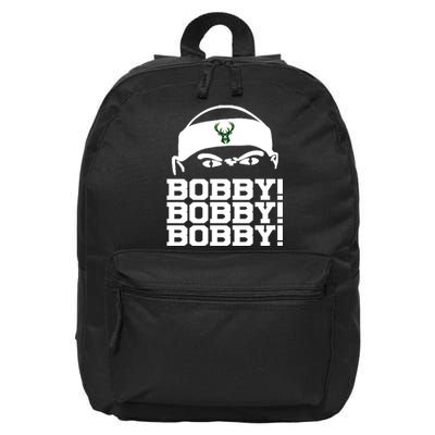 Bobby Bobby Bobby Milwaukee Basketball 16 in Basic Backpack