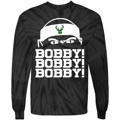 Bobby Bobby Bobby Milwaukee Basketball Tie-Dye Long Sleeve Shirt