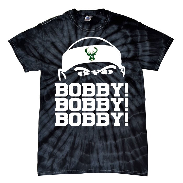 Bobby Bobby Bobby Milwaukee Basketball Tie-Dye T-Shirt