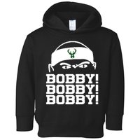 Bobby Bobby Bobby Milwaukee Basketball Toddler Hoodie