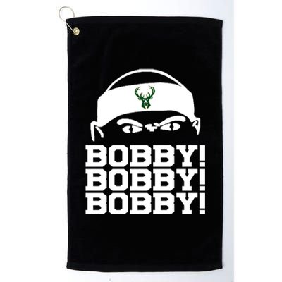 Bobby Bobby Bobby Milwaukee Basketball Platinum Collection Golf Towel