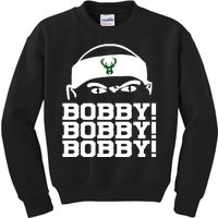 Bobby Bobby Bobby Milwaukee Basketball Kids Sweatshirt