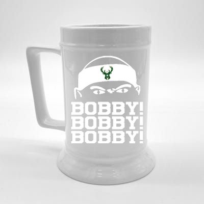 Bobby Bobby Bobby Milwaukee Basketball Beer Stein