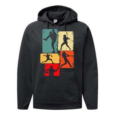 Baseball Batter Performance Fleece Hoodie