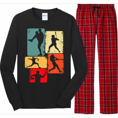 Baseball Batter Long Sleeve Pajama Set