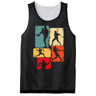 Baseball Batter Mesh Reversible Basketball Jersey Tank