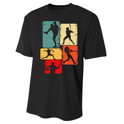 Baseball Batter Performance Sprint T-Shirt