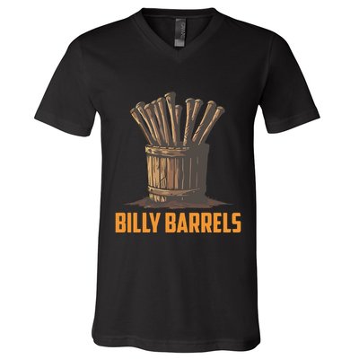 Billy Barrels V-Neck T-Shirt