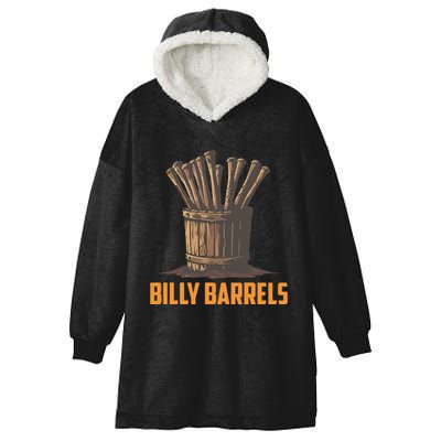 Billy Barrels Hooded Wearable Blanket